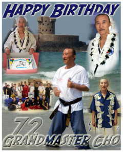 Happy Birthday Grandmaster Cho