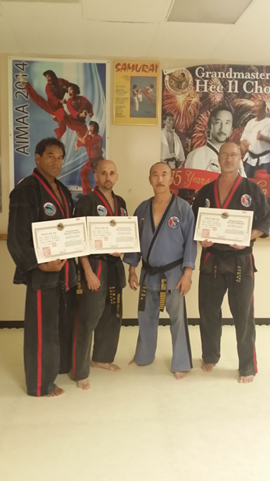 AIMAA International Black Belt Testing