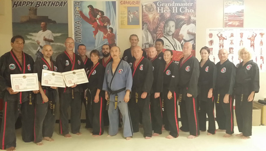 AIMAA International Black Belt Testing